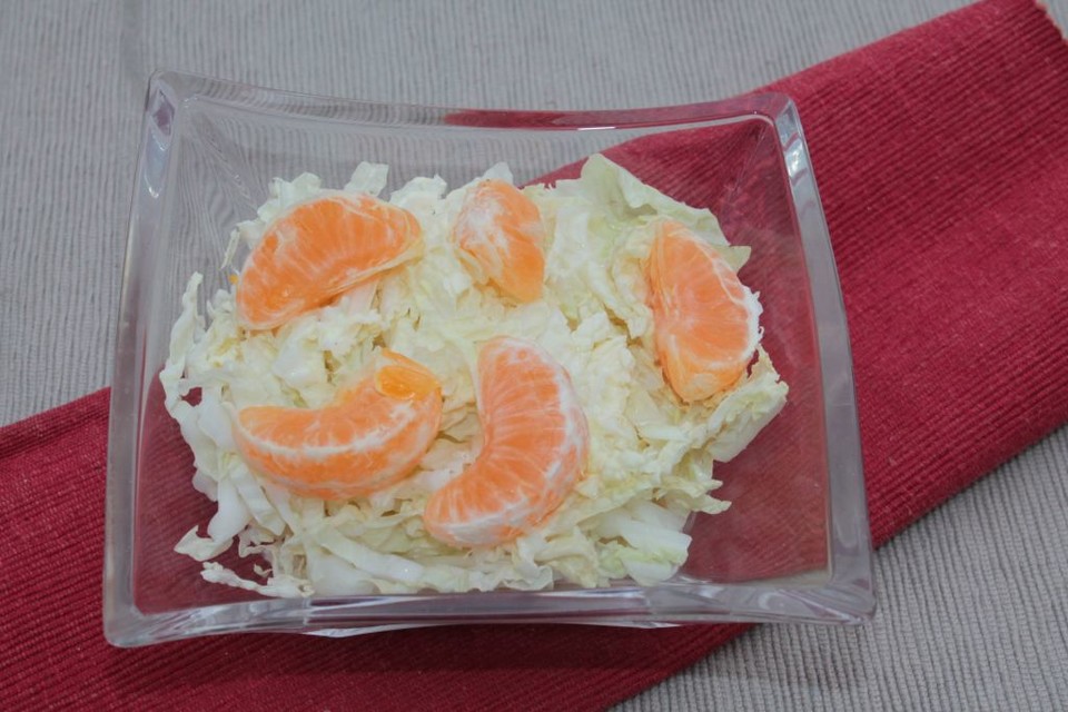 Chinakohlsalat mit Mandarinen Low Carb von dorette1com | Chefkoch.de