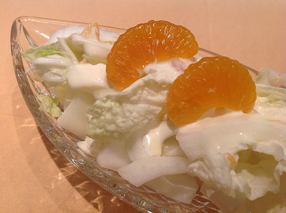 Chinakohlsalat mit Mandarinen Low Carb von dorette1com | Chefkoch.de