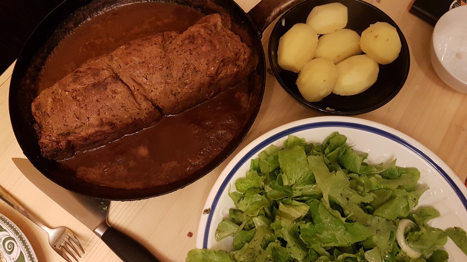 Veganer Hackbraten mit Bratensoße von HarroL | Chefkoch.de