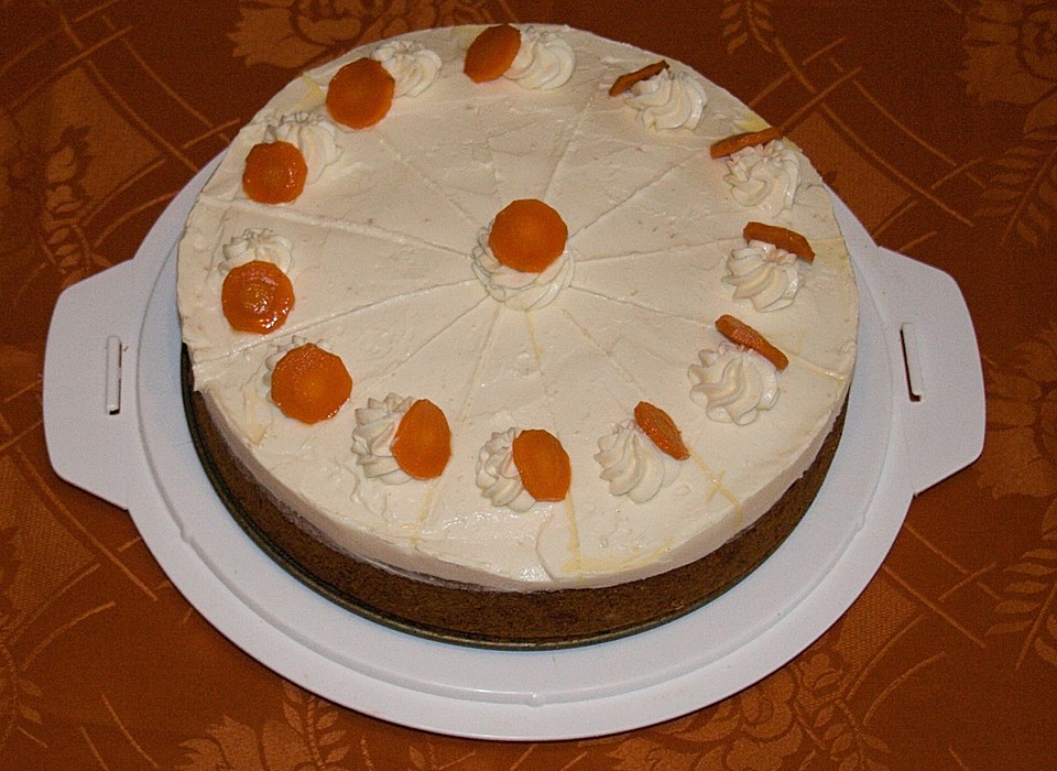 Möhrentorte mit Frischkäsecreme von Tatunca | Chefkoch.de