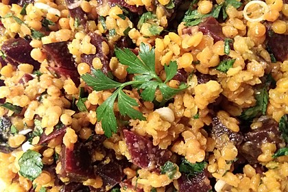 Rote-Linsen-Salat Mit Roter Bete Von SessM | Chefkoch.de