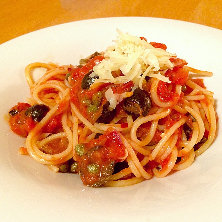 Spaghetti alla Puttanesca von judith | Chefkoch.de
