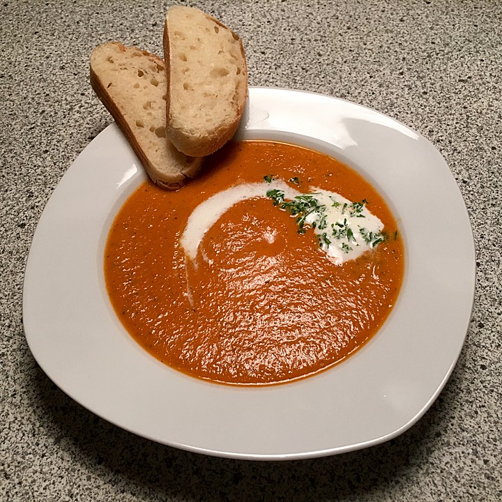 Tomatencremesuppe von hitman | Chefkoch.de