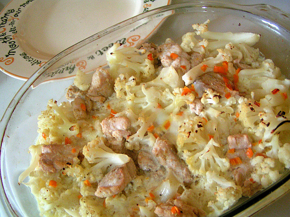 Blumenkohl - Fisch - Auflauf mit Curry von Lady_Eowyn | Chefkoch.de