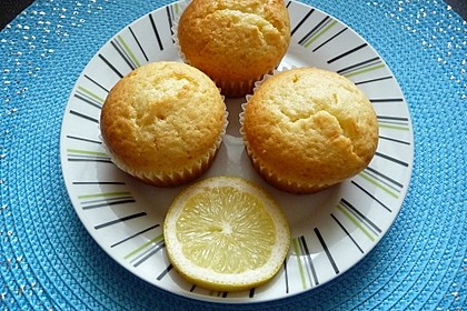 Zitronen - Sour - Cream - Muffins 2