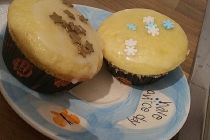 Zitronen - Sour - Cream - Muffins 12