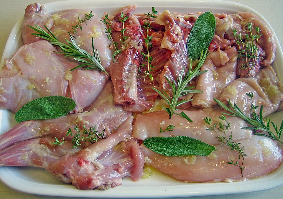 Geschmortes Kaninchen mit Salbei von Sivi | Chefkoch.de