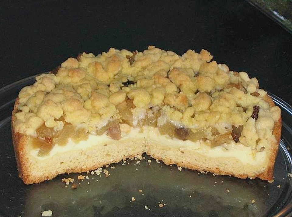 Gedeckter Apfelkuchen mit Streuseln von mbus | Chefkoch.de