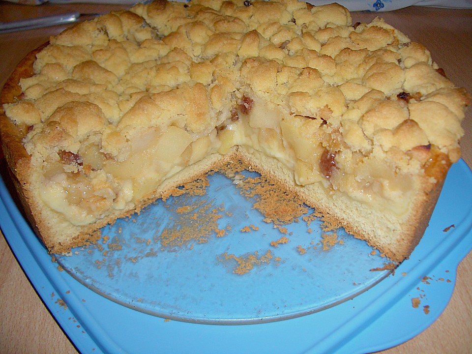 Gedeckter Apfelkuchen mit Streuseln von mbus | Chefkoch.de