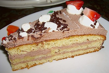 Schokoladen - Buttercreme - Torte 4