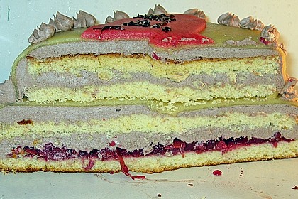 Schokoladen - Buttercreme - Torte 11
