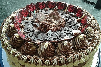 Schokoladen - Buttercreme - Torte 2