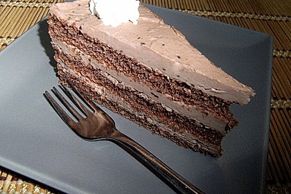 Schokoladen - Buttercreme - Torte 8