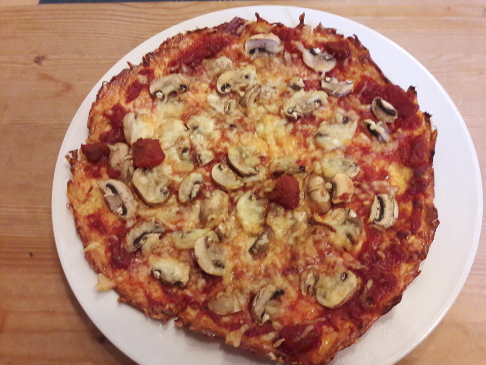 Low Carb Pizzaboden von Lizzbaby | Chefkoch.de
