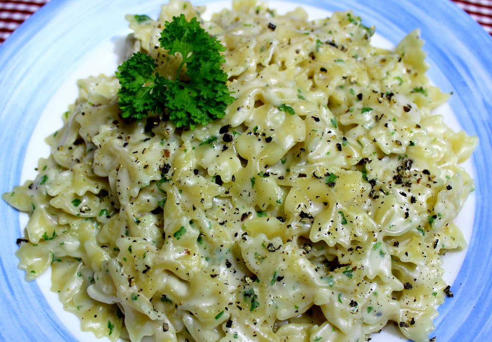 Pasta mit Knoblauchsauce von GregTheMeg | Chefkoch.de