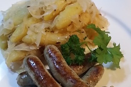 Schupfnudel Sauerkraut Pfanne von ChefChaosKitchen