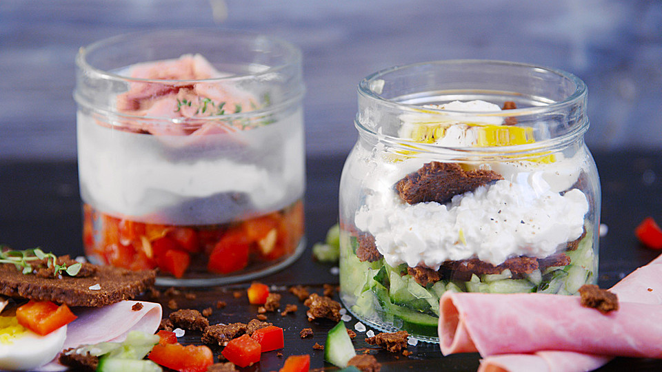 Sandwich im Glas von hannah_kocht_einfach Chefkoch.de