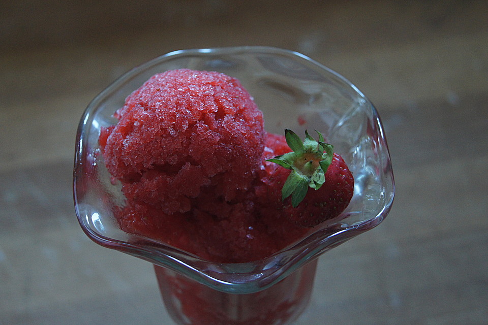 Erdbeersorbet (Rezept mit Bild) von NatuerlichLecker | Chefkoch.de