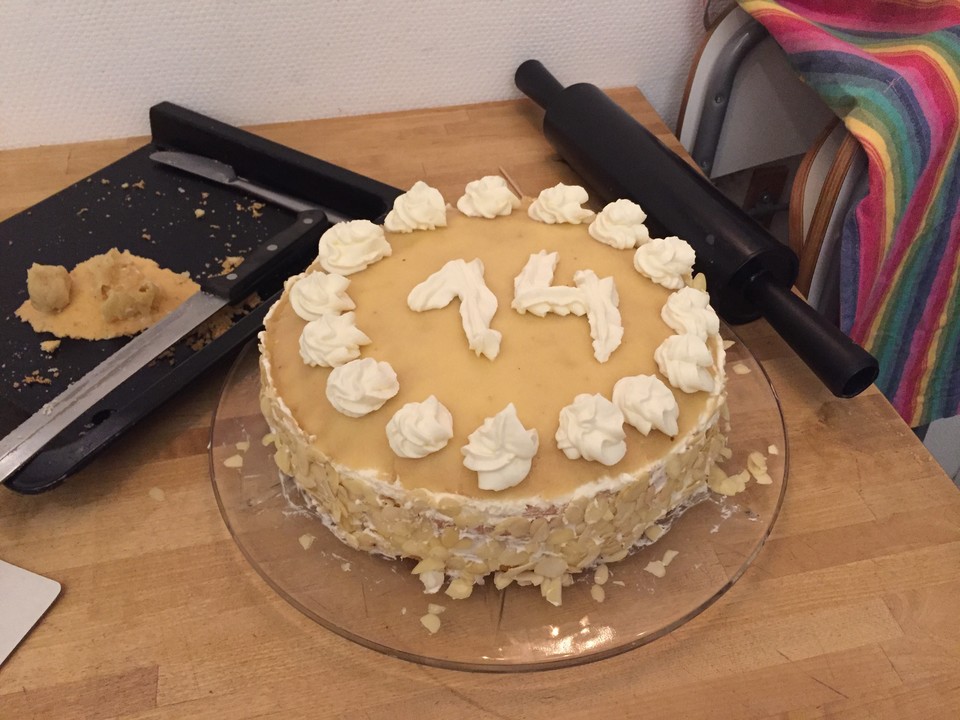 Apfeltorte mit Marzipan von Evas_Backparty | Chefkoch.de