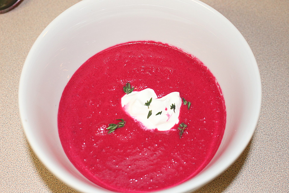 Rote Bete-Suppe von SweetMari | Chefkoch.de