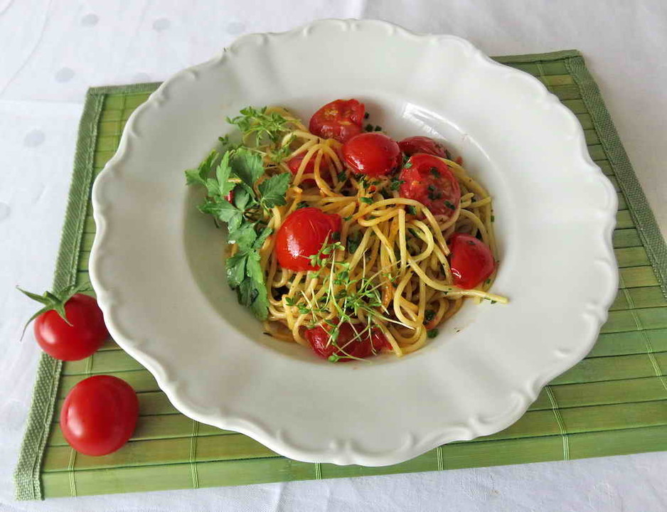Spaghetti mit Tomaten - Ein beliebtes Rezept | Chefkoch.de