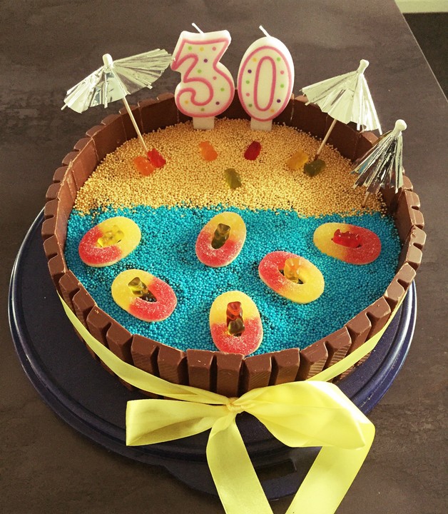 Swimmingpool Torte von Noodlez83 | Chefkoch.de