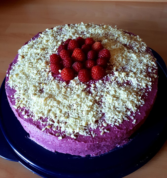 Himbeer-Sahne-Torte mit Schmand von koch-kinoDE | Chefkoch.de