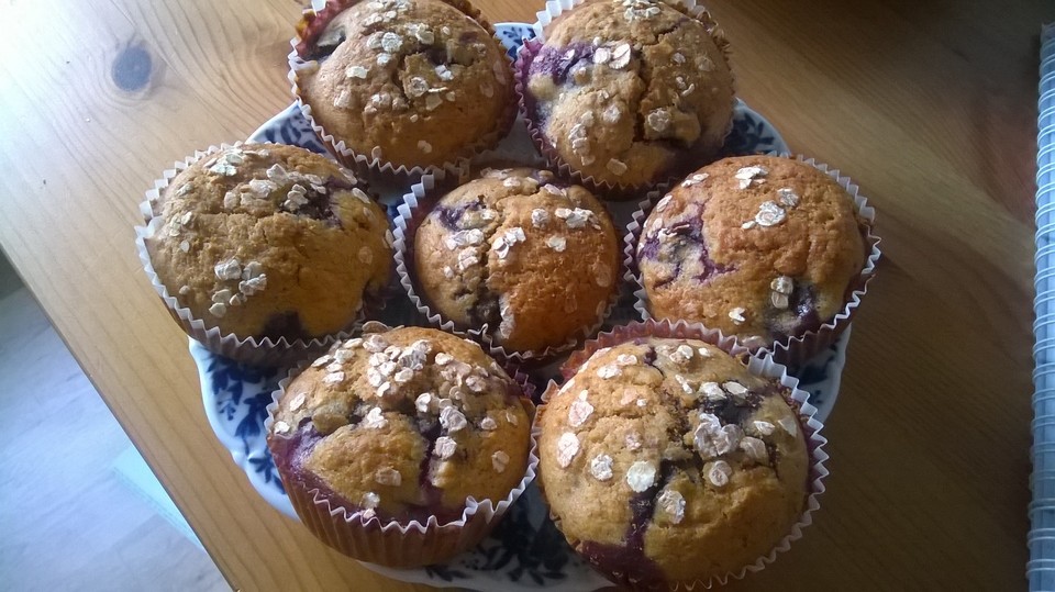 Gesunde HeidelbeerMuffins von MrsFlury Chefkoch.de