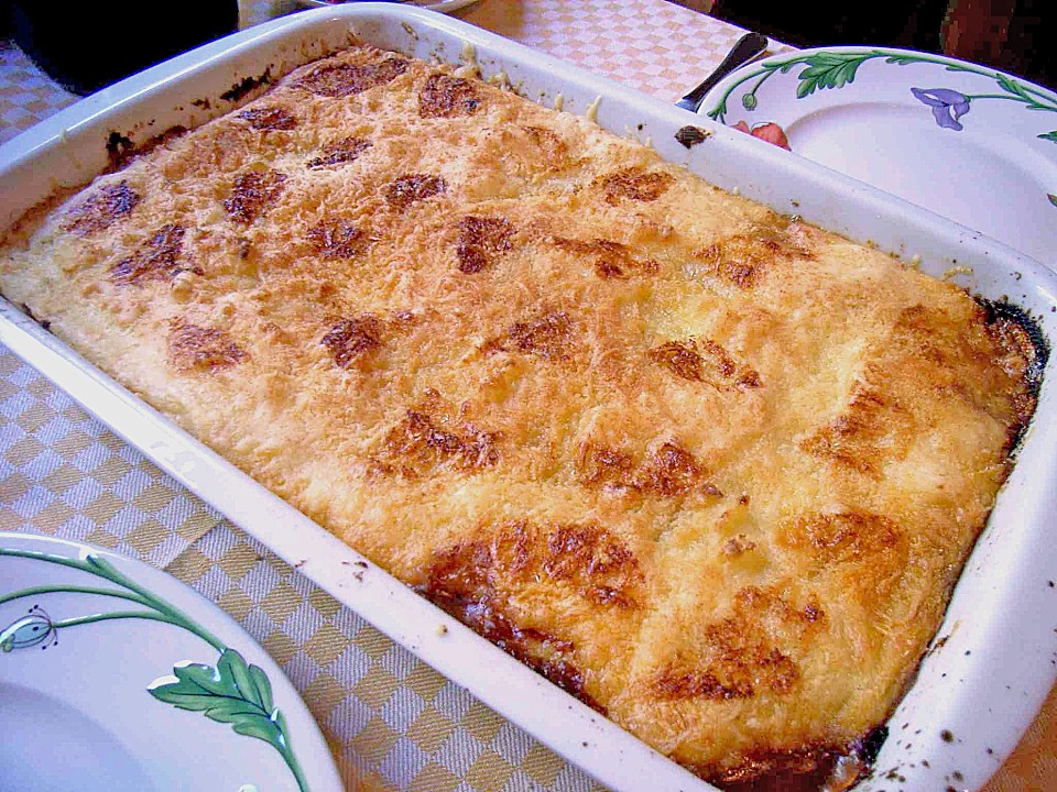 Hackfleischauflauf mit Kartoffelbrei, pikant von pmu32 | Chefkoch.de
