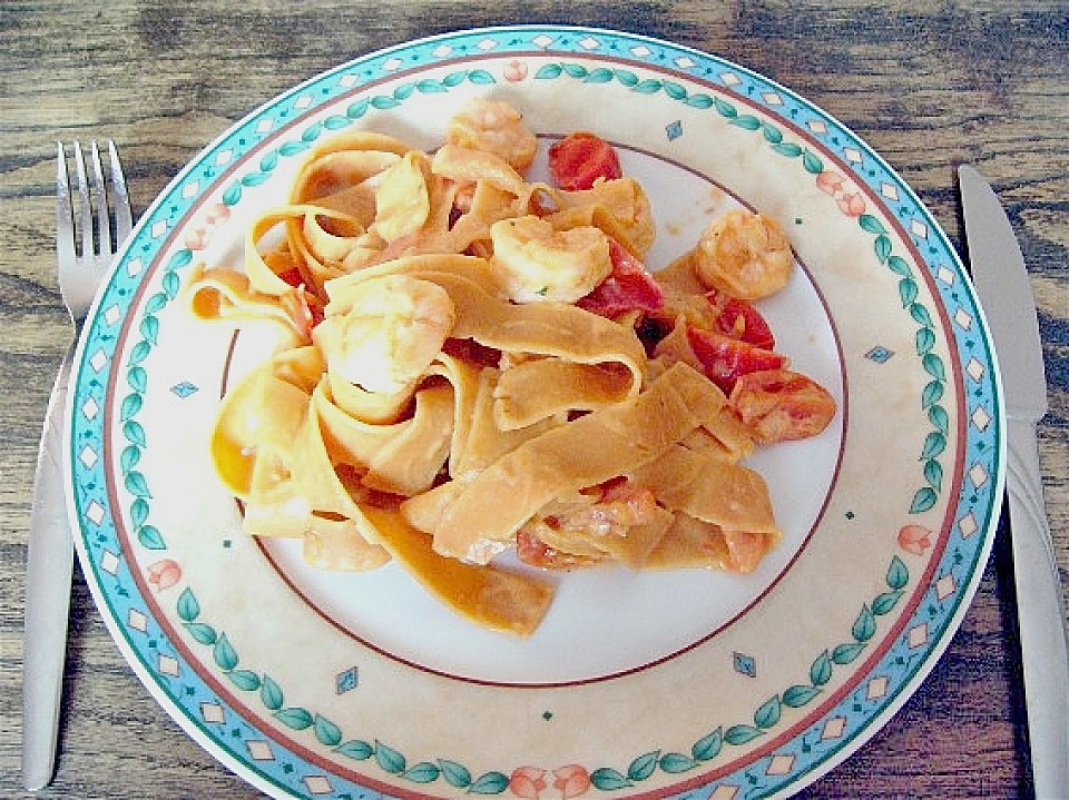Italienische Pasta mit Krabbensauce von lassmalranda | Chefkoch.de