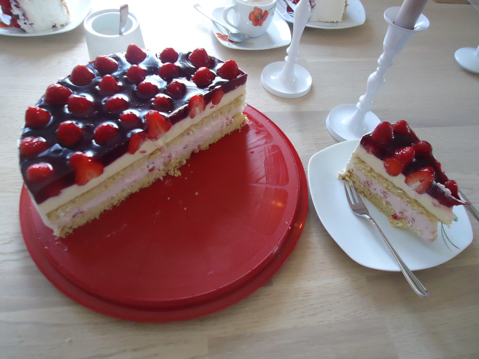 Beste Erdbeertorte von Chrismik | Chefkoch.de