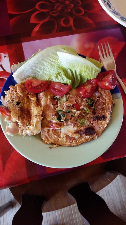 Low-Carb &amp;quot;Käse-Schinken-Omelett&amp;quot; von Nick0701 | Chefkoch.de