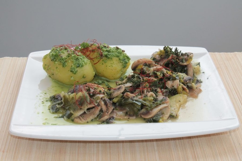 Pesto-Kartoffeln mit Hanfsamen von Der_BioKoch | Chefkoch.de