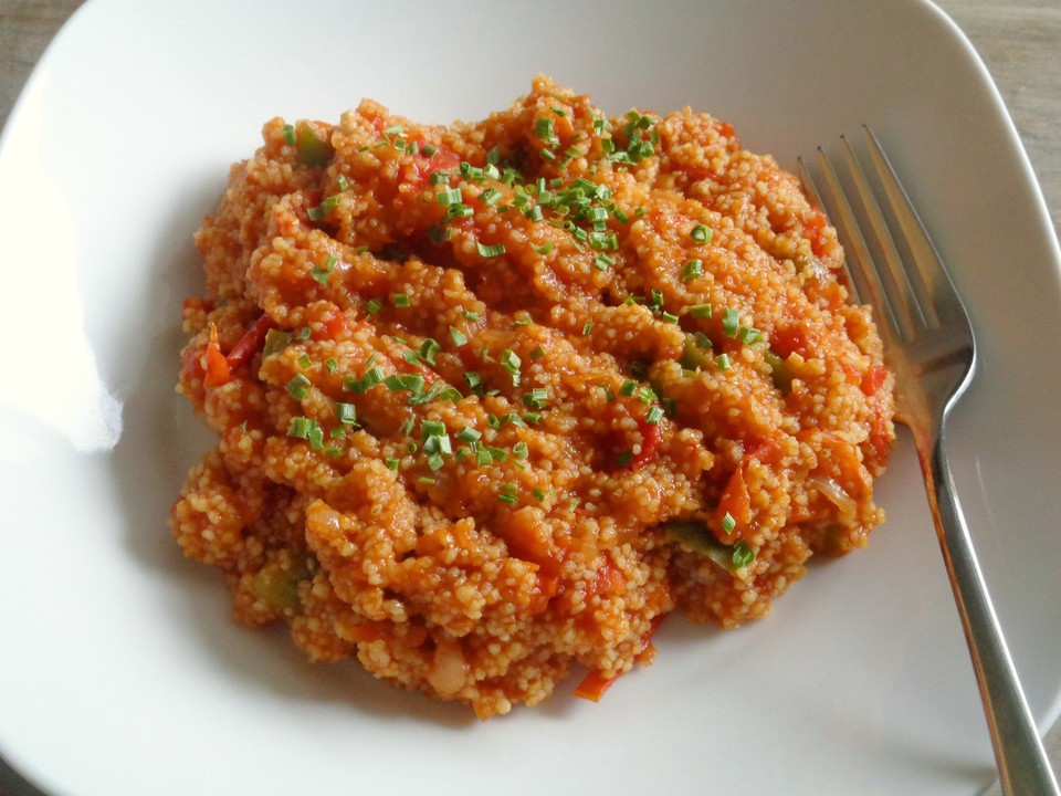 Orientalischer Couscous mit Paprika von margarita1702 | Chefkoch.de