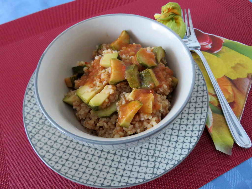 ZucchiniBulgur von Deeniisee92 Chefkoch.de