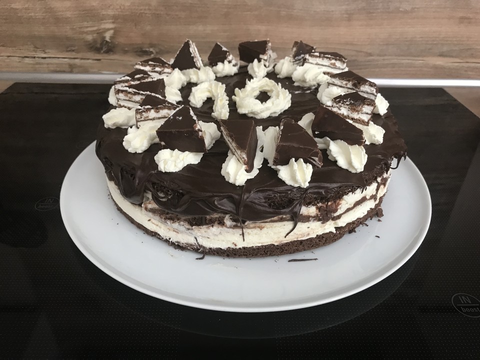 Schokoladentorte mit Kinder Pinguin von Any-Blum | Chefkoch.de