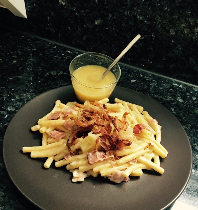 Älplermagronen mit gerösteten Zwiebeln von marinceks-blog | Chefkoch.de