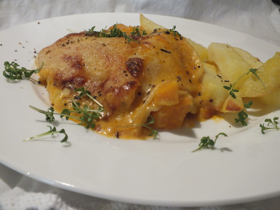 Kürbis-Fisch-Lasagne von silverdippl | Chefkoch.de