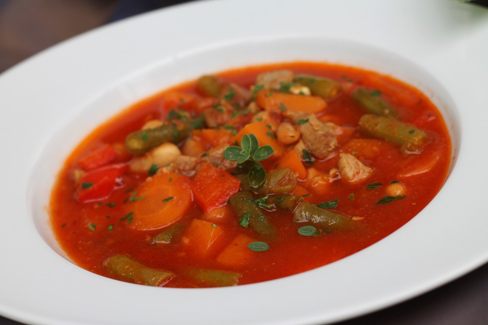 Kürbis-Bohnen-Eintopf mit Schweinefleisch von Ka-tja | Chefkoch.de