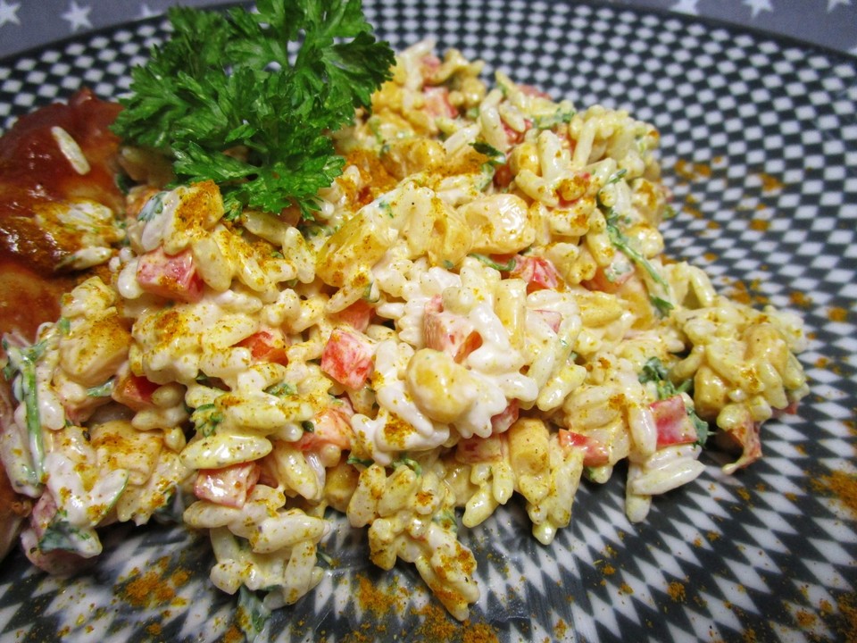 Curry-Reissalat mit Mais und Paprika von Liesbeth | Chefkoch.de