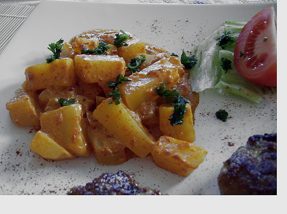 Paprika - Rahmkartoffeln von röhr | Chefkoch.de