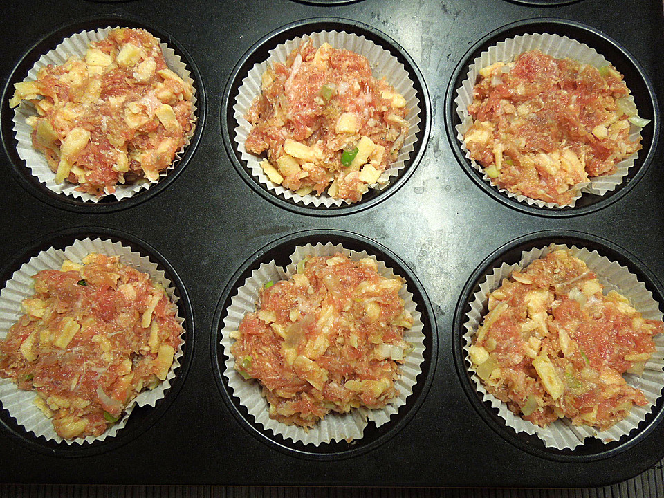 Hackfleisch - Muffins von little_flower | Chefkoch.de