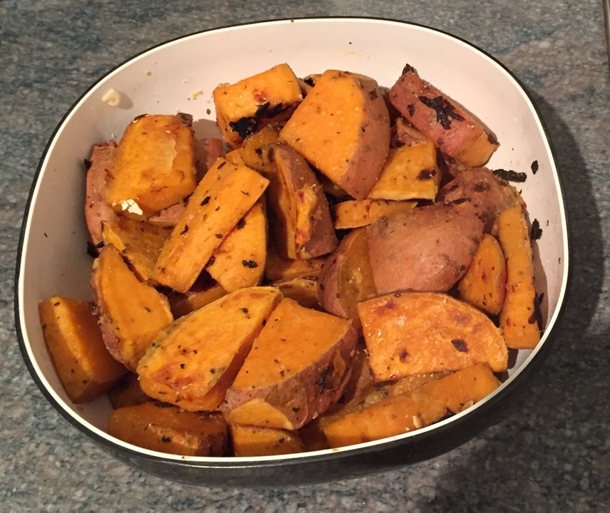 Süßkartoffeln Im Ofen Knusprig