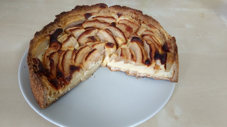 Apfel-Zimt-Kuchen mit Quark von Binemaus287 | Chefkoch.de