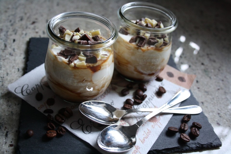 Amaretto-Kaffee-Joghurt von s-fuechsle | Chefkoch.de