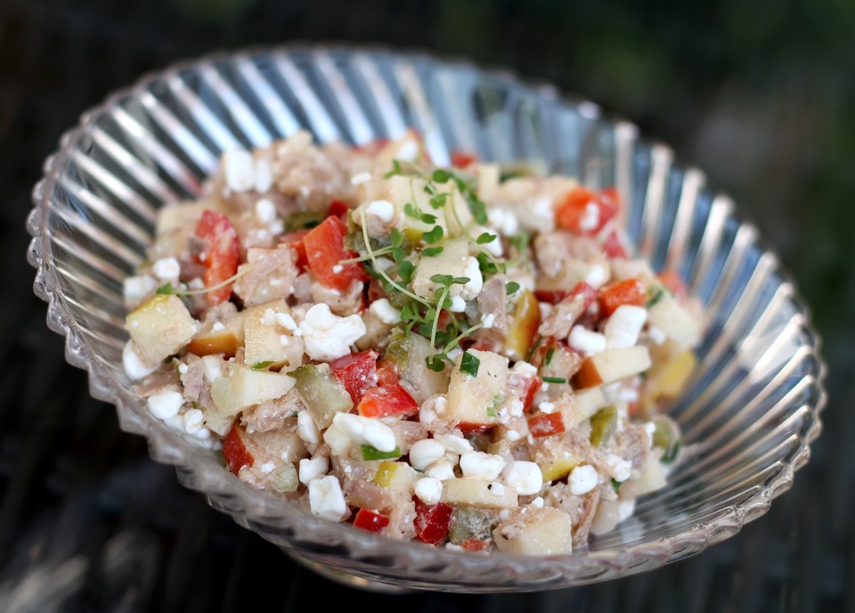 Thunfisch-Hüttenkäse-Salat von ChristinaLucky | Chefkoch.de