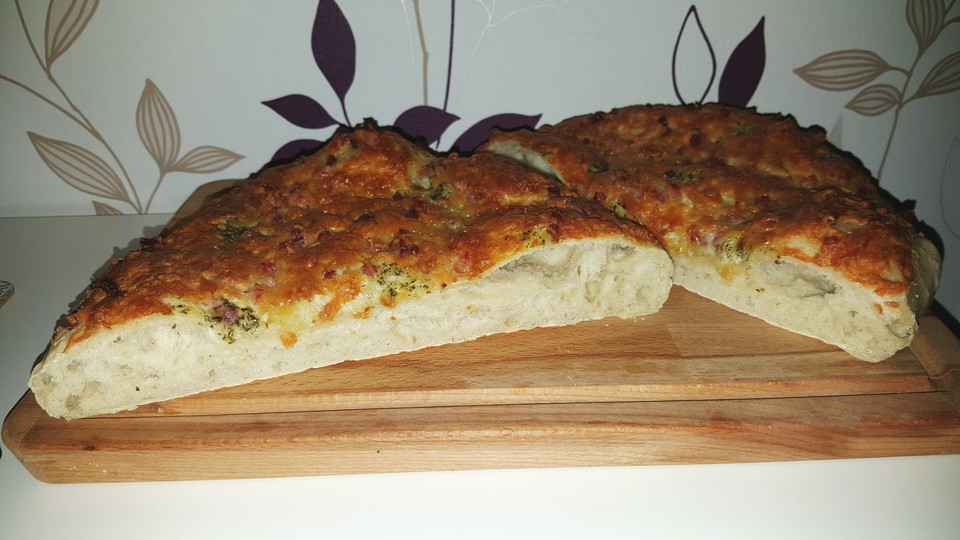 Schinken-Käse-Focaccia von manenja | Chefkoch.de