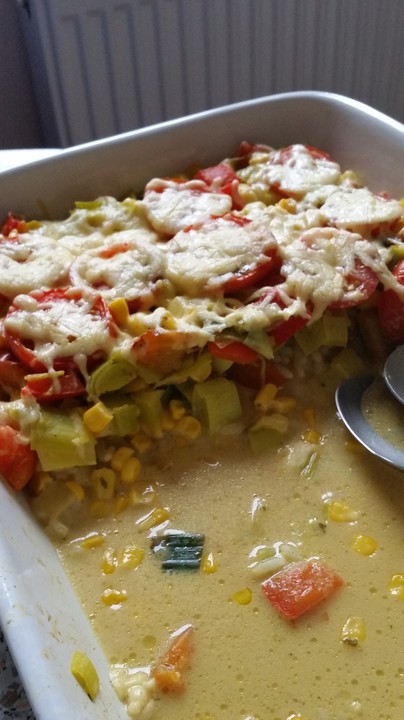 Gemüseauflauf mit Kräuterfrischkäse von Ruth05 | Chefkoch.de