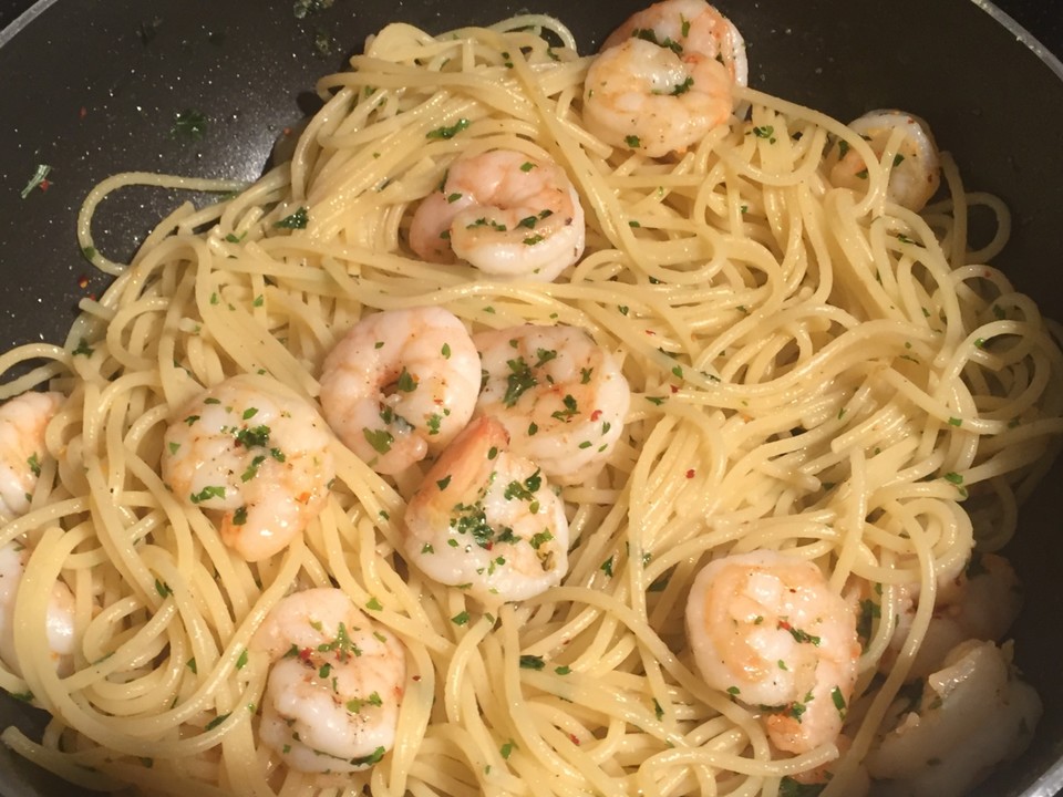 Spaghetti mit Chili-Garnelen von Paulina-Rose | Chefkoch.de