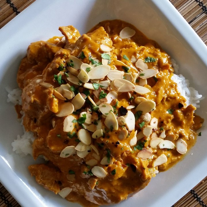 Veganes Soja "Chicken" Korma von Aerenchym Chefkoch.de